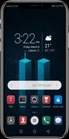 Dark Emui 9 Theme for Huawei/Honor پوسٹر