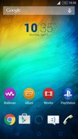 Indigo Style Xperia Theme পোস্টার