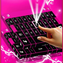 Keyboard Theme Blackpink Neon K.POP 3D 2019 APK