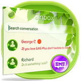 Green Garden SMS Theme icône