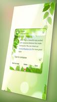 Green Garden SMS Theme ảnh chụp màn hình 3
