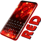 Red Keyboard Themes & Wallpape أيقونة