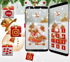 Christmas Gift Launcher Theme 스크린샷 1