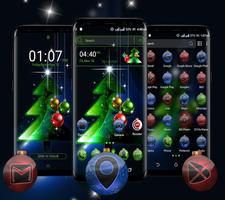 Christmas Tree Launcher Theme Affiche