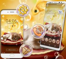 Cute Cat Launcher Theme পোস্টার