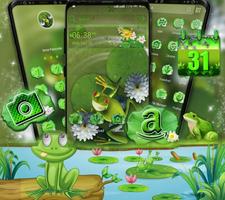 Cute Frog Launcher Theme screenshot 1