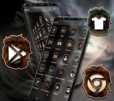 Angry Lion Launcher Theme تصوير الشاشة 3