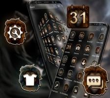 Angry Lion Launcher Theme تصوير الشاشة 1