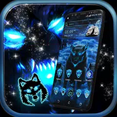 Blue Wolf Launcher Theme APK 下載