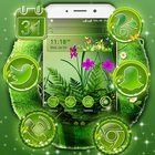 Green Nature Launcher Theme आइकन