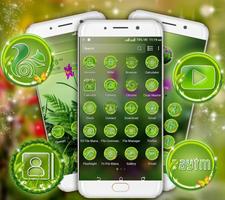 1 Schermata Green Nature Launcher Theme