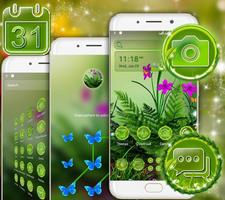 برنامه‌نما Green Nature Launcher Theme عکس از صفحه