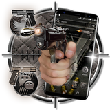 Gun Bullet Launcher Theme icono