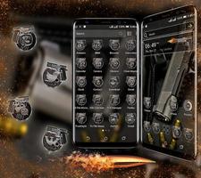 Gun Bullet Launcher Theme syot layar 1