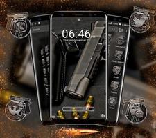 Gun Bullet Launcher Theme captura de pantalla 2