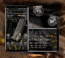 Gun Bullet Launcher Theme captura de pantalla 3