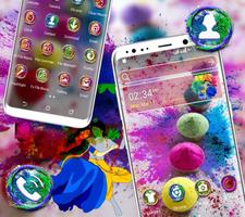 Holi Launcher Theme 스크린샷 1
