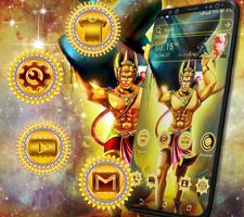 Hanuman Ji Launcher Theme poster