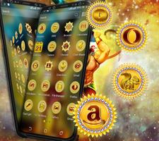 Hanuman Ji Launcher Theme 截图 1