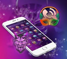 Oni Mask Launcher Theme โปสเตอร์