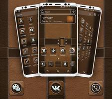 Leather Launcher Theme ảnh chụp màn hình 2