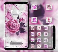 Marble Rose Launcher Theme скриншот 3