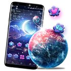 Night Moon Launcher Theme ไอคอน