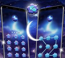 Night Moon Launcher Theme اسکرین شاٹ 3