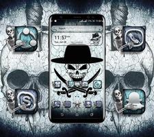 Skull Launcher Theme पोस्टर