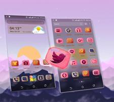 Sunset Art Launcher Theme 포스터