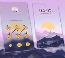 Sunset Art Launcher Theme screenshot 3