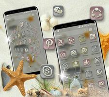 برنامه‌نما Pebble Feet Launcher Theme عکس از صفحه