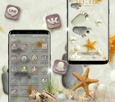 Pebble Feet Launcher Theme ảnh chụp màn hình 2