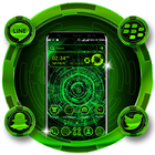 Technology Green Theme icono