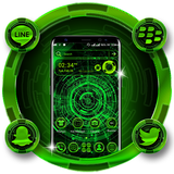 آیکون‌ Technology Green Theme