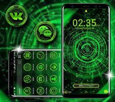 Technology Green Theme اسکرین شاٹ 3