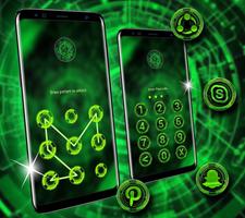 Technology Green Theme اسکرین شاٹ 1