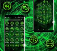 Technology Green Theme اسکرین شاٹ 2