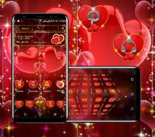 Valentine Heart Launcher Theme 截图 3