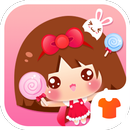 Cartoon Theme - Cute Girl APK