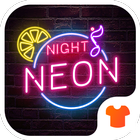 Color Phone Theme - Neon Night ikona