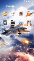 3D Theme - Aircraft Combat Cool 3D Wallpaper capture d'écran 2