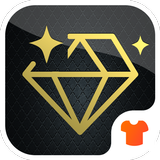 Black Diamond Theme - Launcher 3D Theme Zeichen