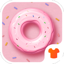 Cartoon Theme - Yummy Donuts APK