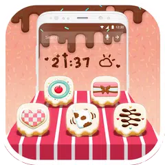 Chocolate Donut Theme APK download