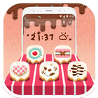 Chocolate Donut Theme simgesi