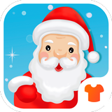 Happy New Year 2018 - Santa Theme أيقونة