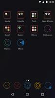 Colorful Night Neon Launcher Theme screenshot 1