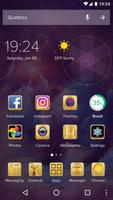 Gold Luxury Theme - Bucks Wallpaper & Icons الملصق