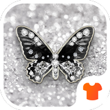 Diamond Butterfly Theme icône